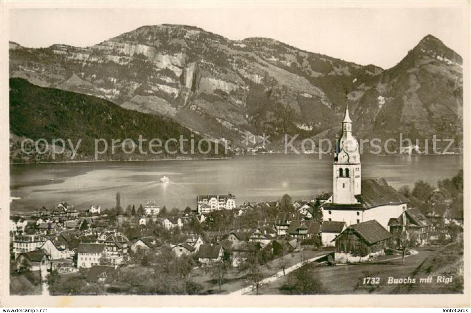 13735699 Buochs Vierwaldstaettersee Mit Rigi Buochs Vierwaldstaettersee - Sonstige & Ohne Zuordnung