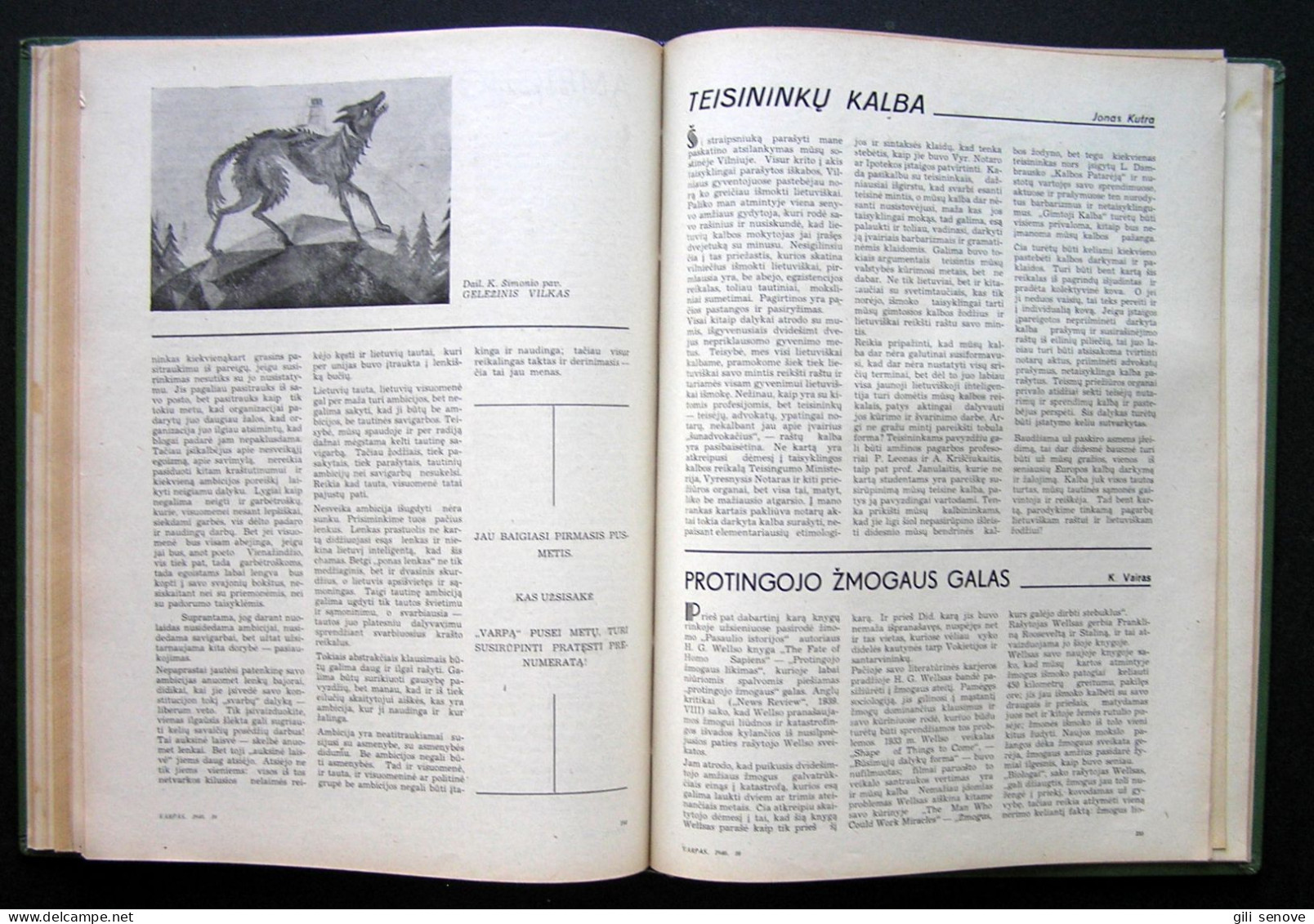 Lithuanian Magazine / Varpas 1940