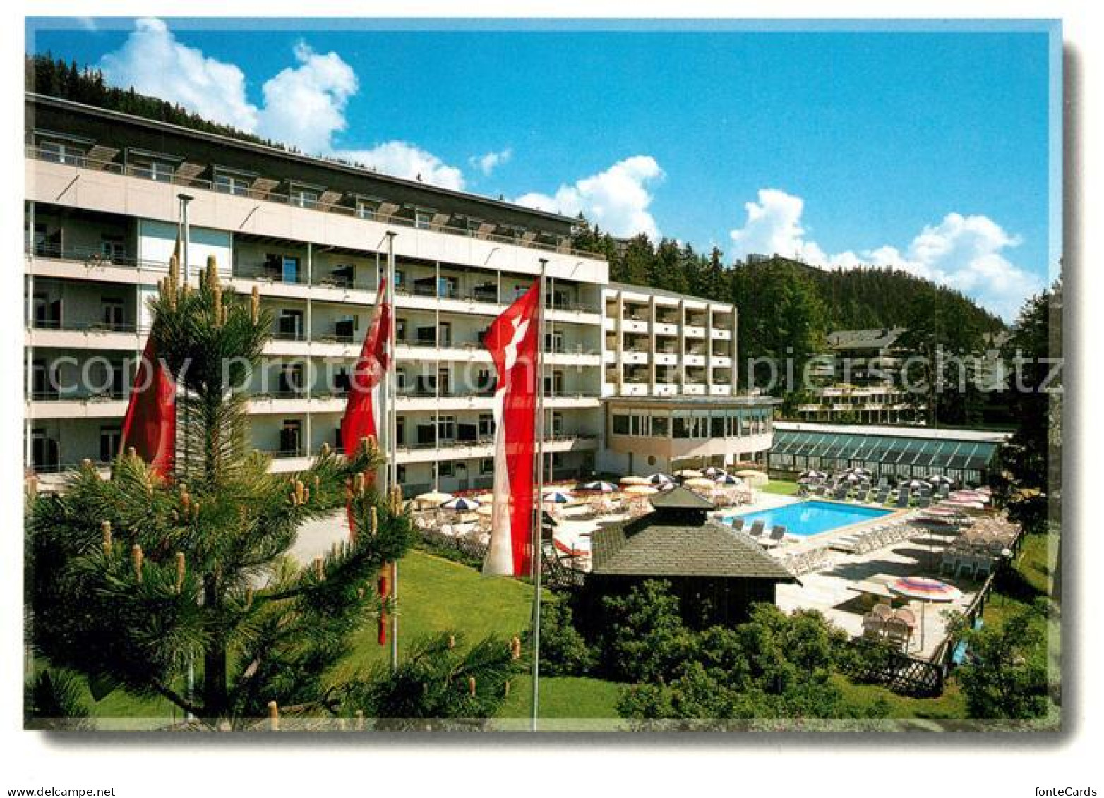 13340249 Crans-Montana Club Hotel Valaisia Mit Pool Crans-Montana - Other & Unclassified