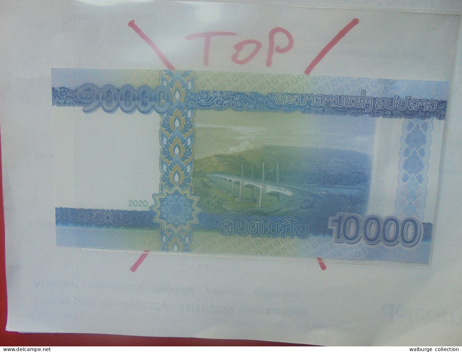 LAO 10.000 KIP 2020 Neuf (B.33) - Laos