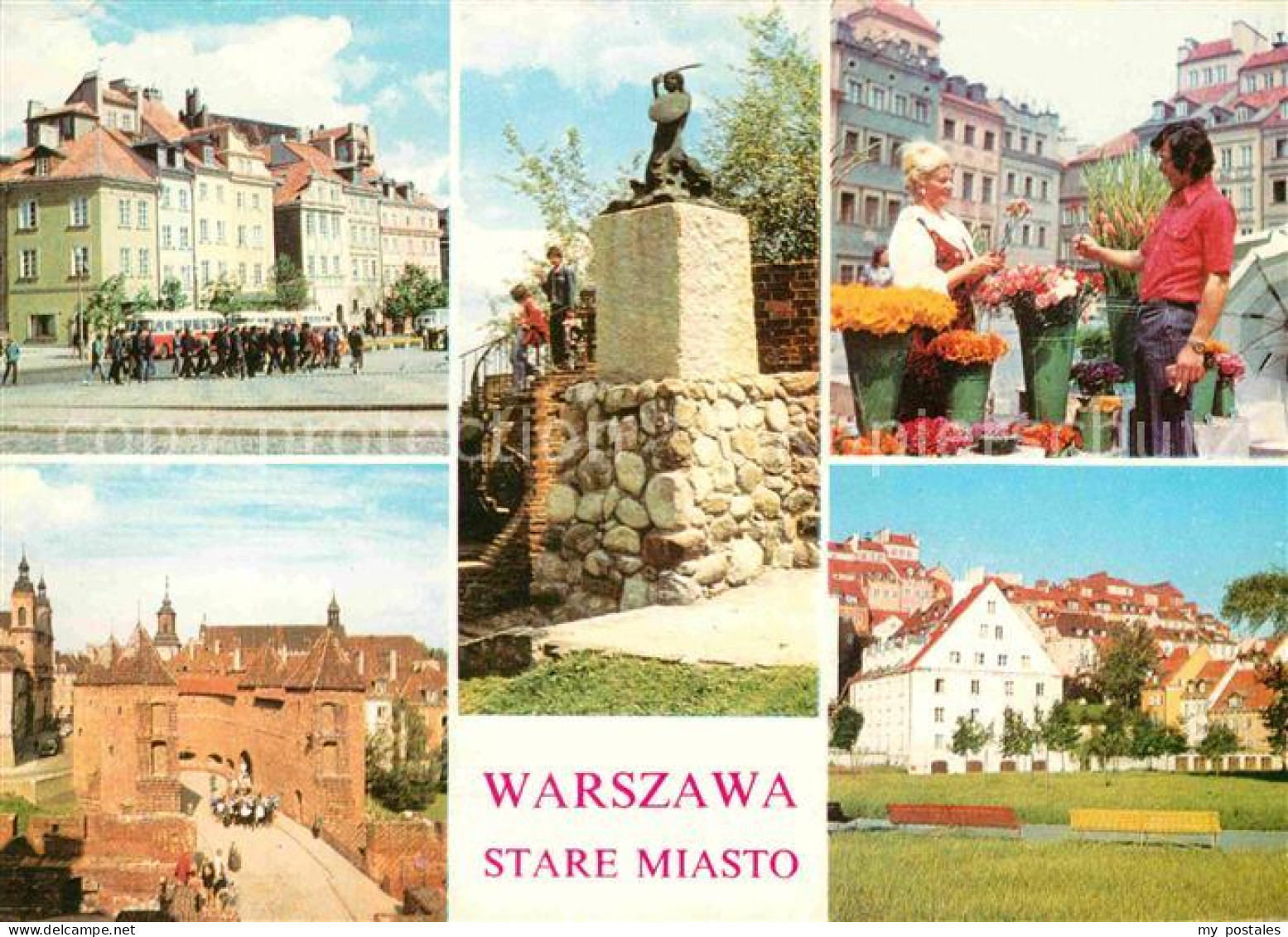72801928 Warszawa Schlossplatz Denkmal Altstaedter Ring  - Pologne