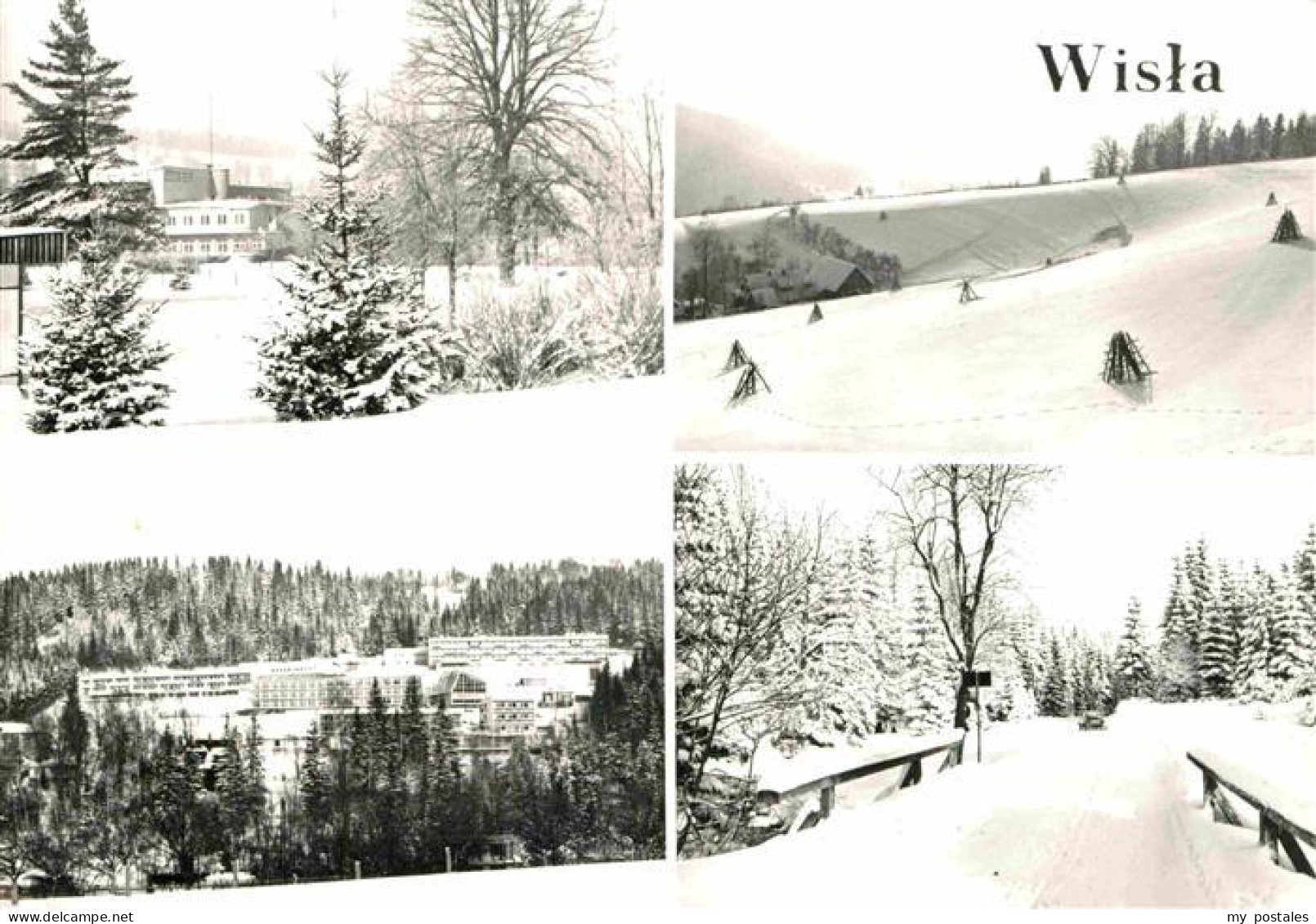 72801455 Wisla Teilansichten Winterpanorama Wisla - Poland