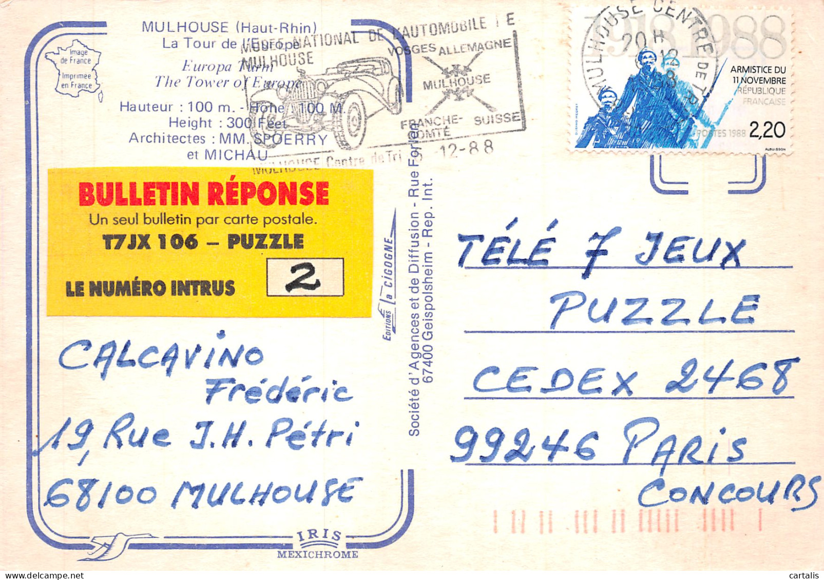 68-MULHOUSE-N°4177-C/0021 - Mulhouse