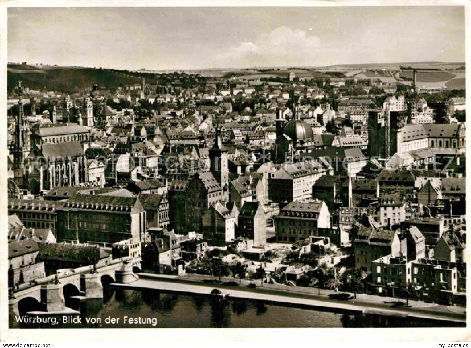 72796399 Wuerzburg Blick Von Der Festung Wuerzburg - Würzburg