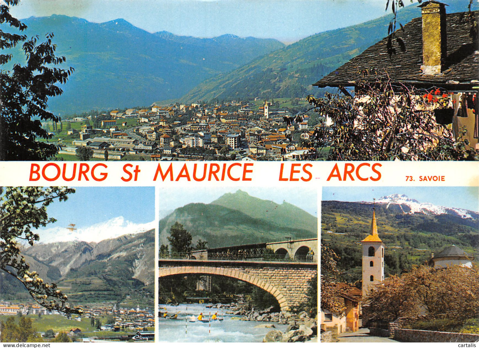 73-BOURG SAINT MAURICE LES ARCS-N°4178-A/0383 - Bourg Saint Maurice