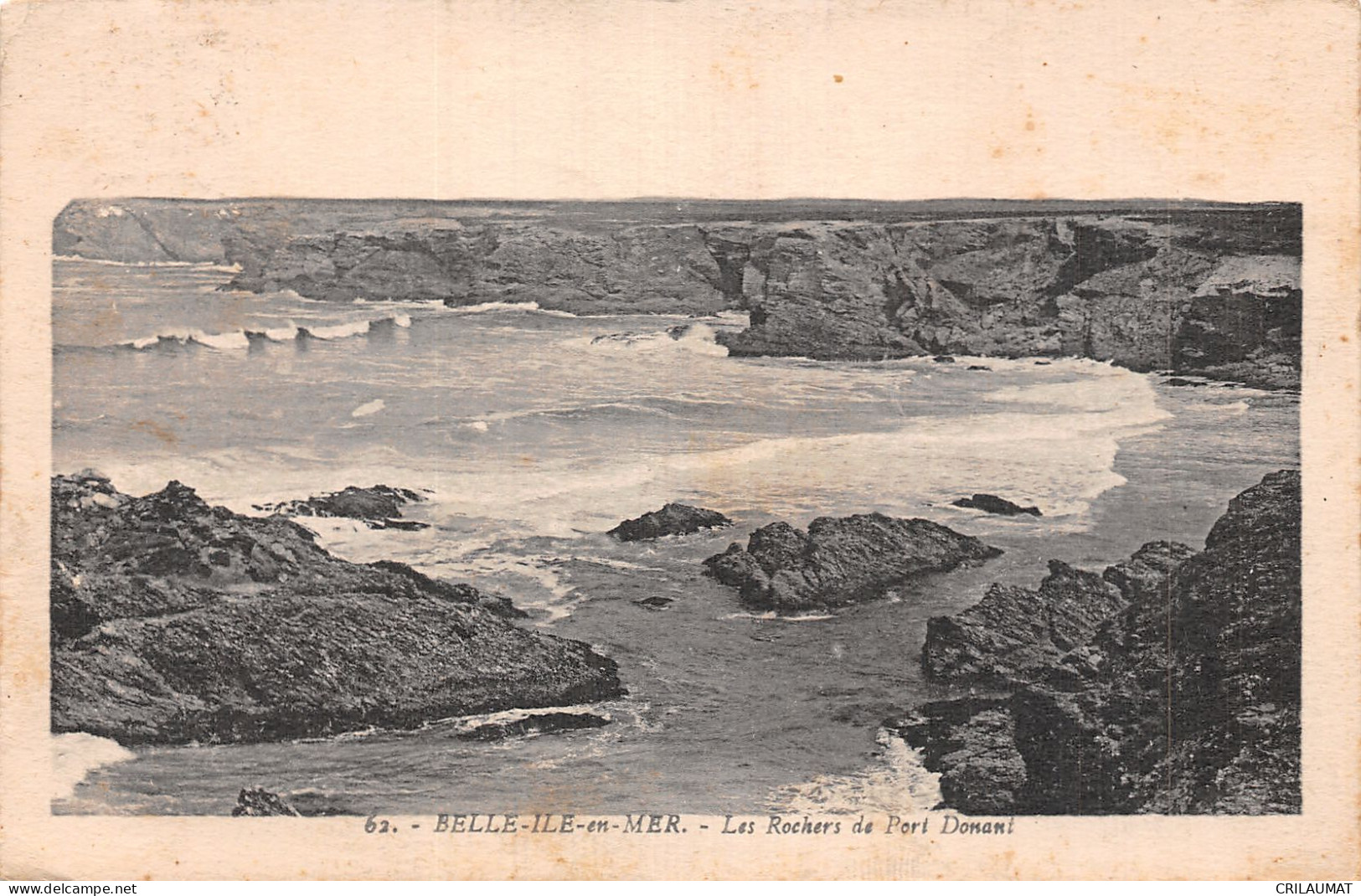 56-BELLE ILE EN MER ROCHERS DE PORT DONANT-N°LP5130-E/0199 - Belle Ile En Mer