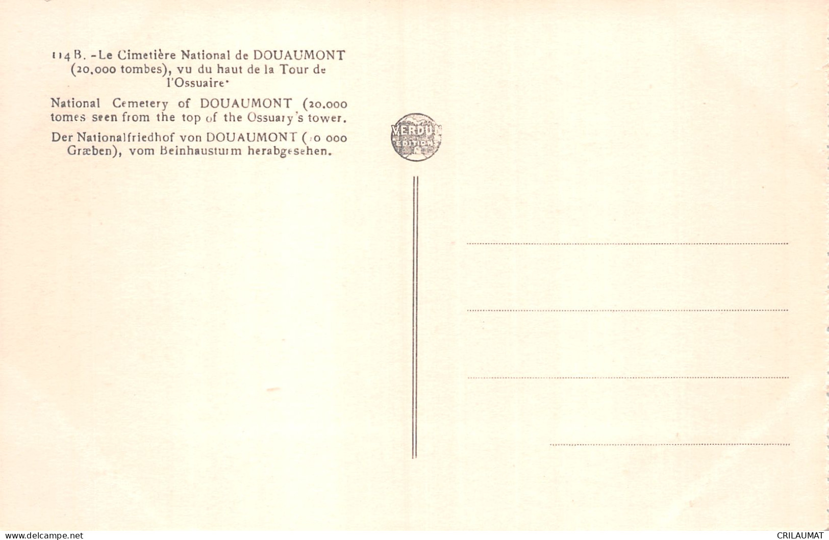 55-DOUAUMONT-N°LP5131-C/0393 - Douaumont