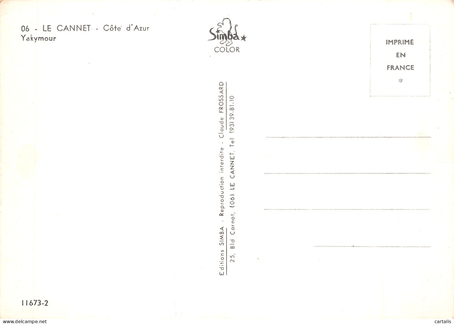 06-LE CANNET-N°4183-D/0047 - Le Cannet