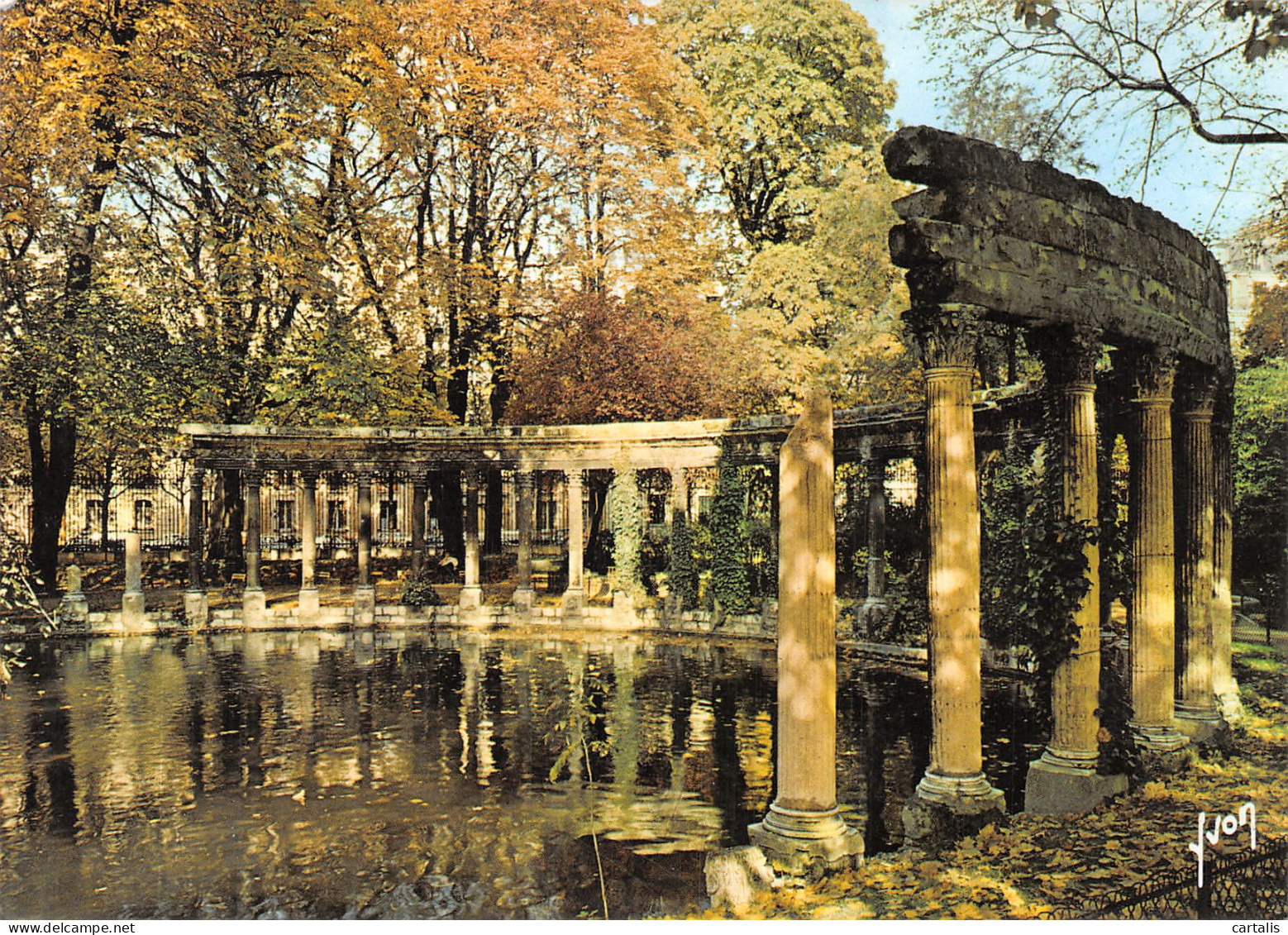 75-PARIS LE PARC MONCEAU-N°4185-D/0183 - Parken, Tuinen