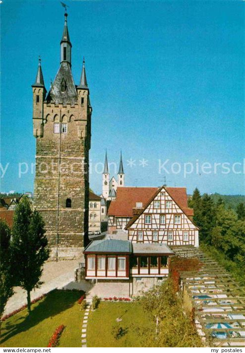 72793233 Bad Wimpfen Blauer Turm Rathaus Kirche Bad Wimpfen - Bad Wimpfen