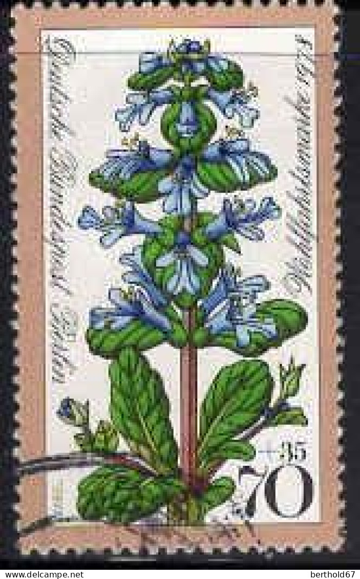 Berlin Poste Obl Yv:535/538 Bienfaisance Fleurs Des Forêts (Thème) - Sonstige & Ohne Zuordnung