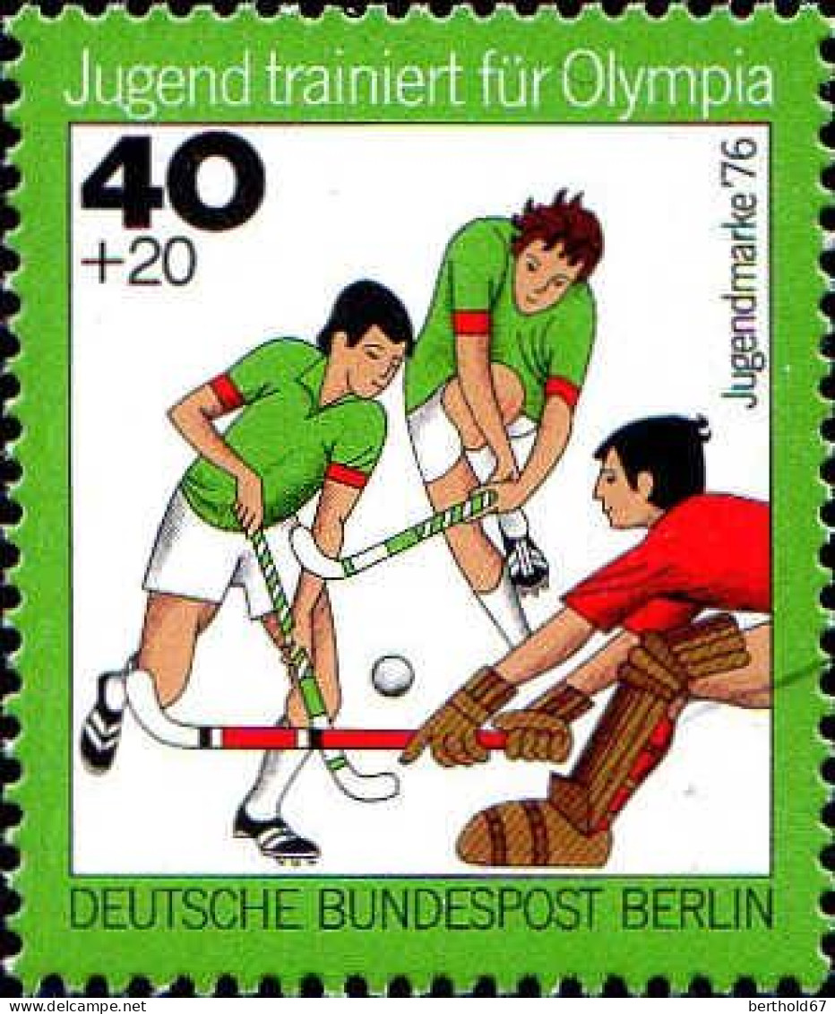 Berlin Poste N** Yv:481/484 Pour La Jeunesse Entrainement Olympique (Thème) - Autres & Non Classés