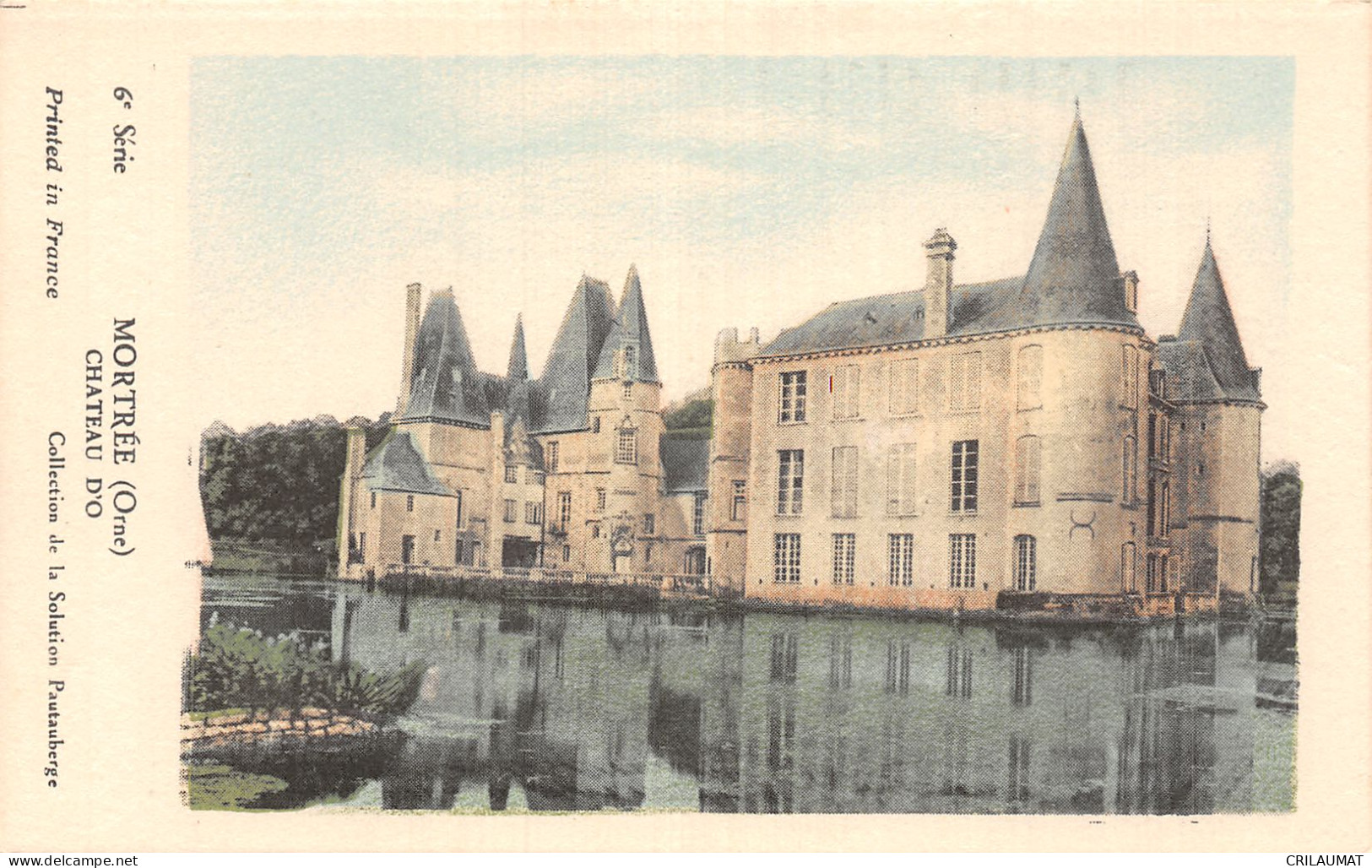 61-MORTREE CHATEAU D O-N°LP5134-F/0313 - Mortree