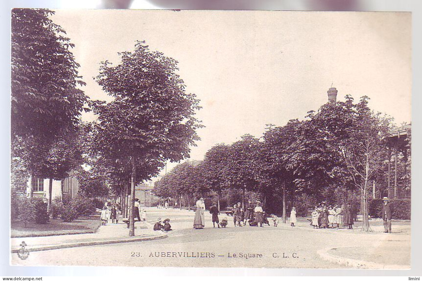 93 - AUBERVILLIERS - Le SQUARE  - ANIMÉE - - Aubervilliers