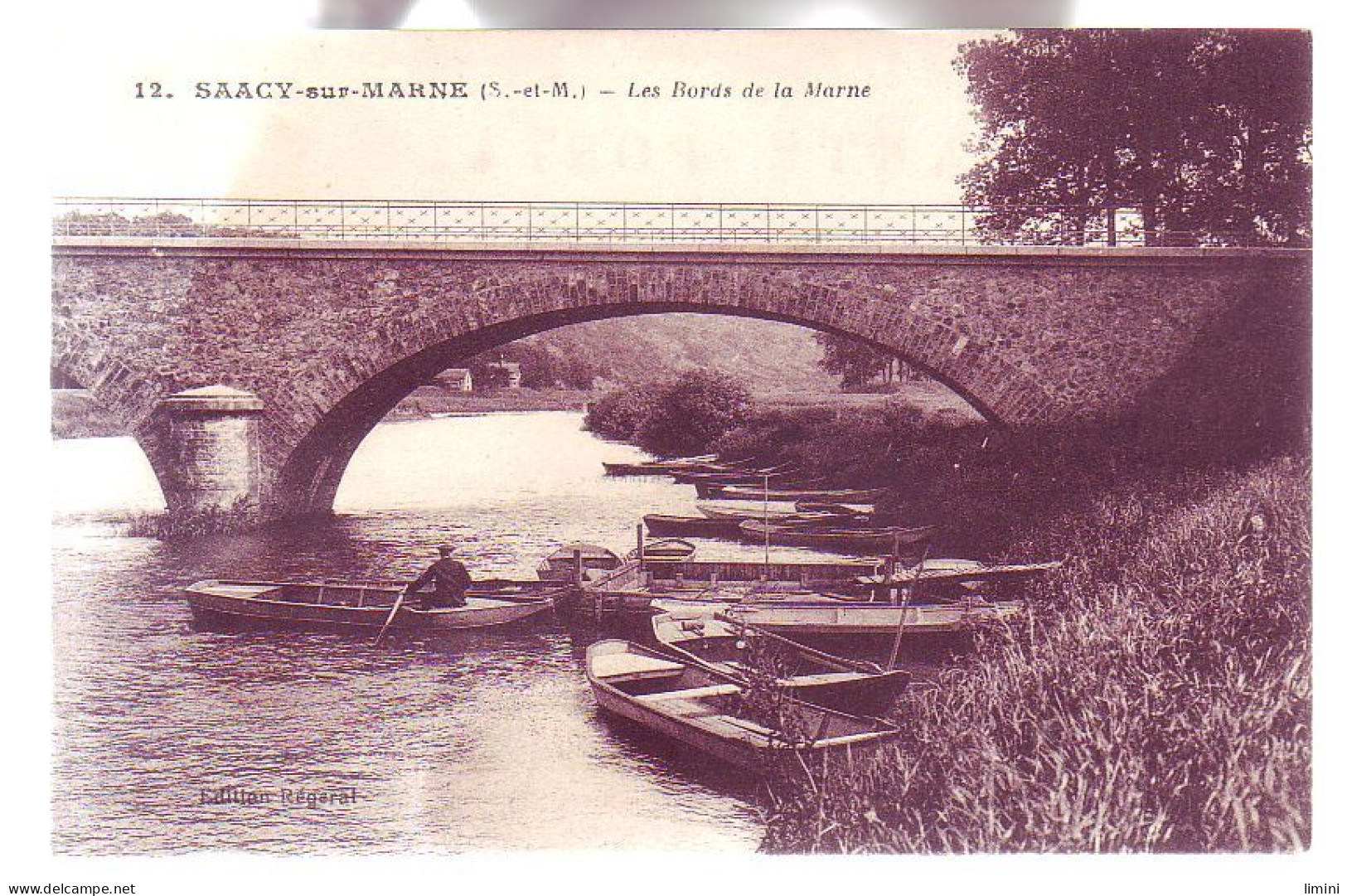 77 - SAACY-sur-MARNE - BORDS De La MARNE - ANIMÉE - - Saint Pierre Les Nemours