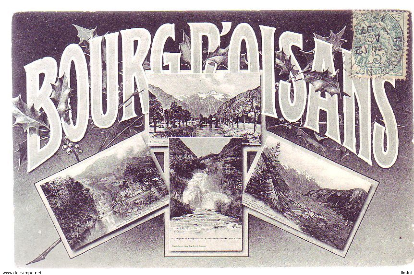 38 - BOURG-D'OISANS - LETTRES -  MULTIVUES  - - Bourg-d'Oisans