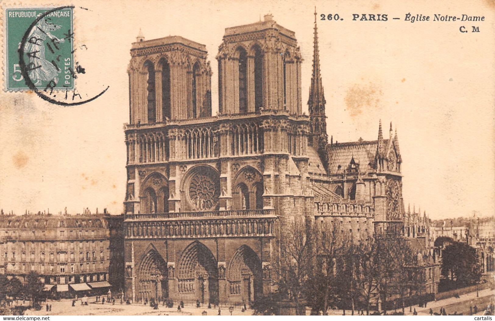 75-PARIS NOTRE DAME-N°4189-G/0375 - Notre Dame De Paris