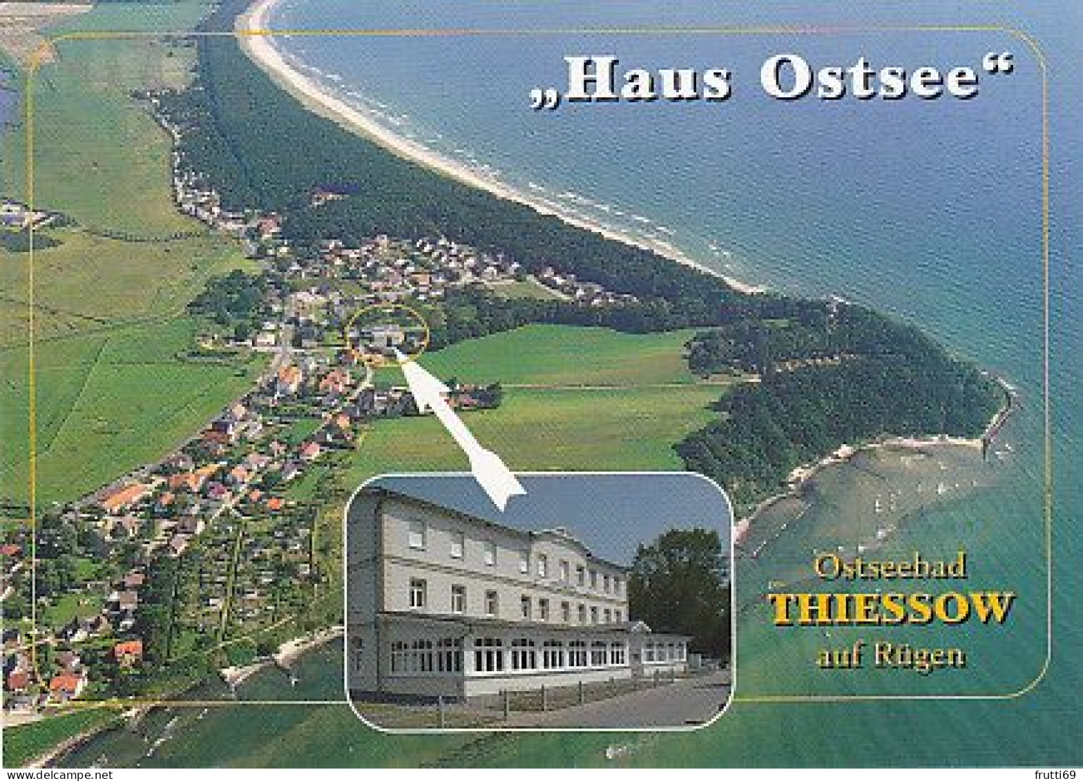 AK 211591 GERMANY - Thiessow - Haus Ostsee - Ruegen