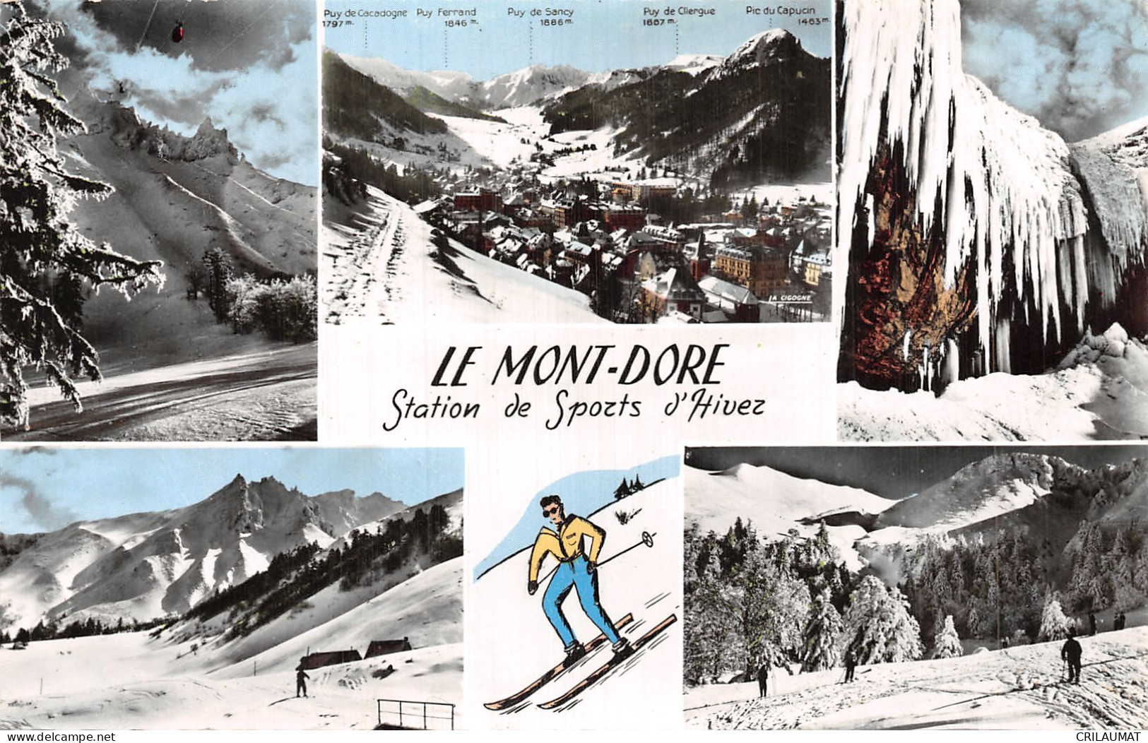 63-LE MONT DORE-N°5136-A/0243 - Le Mont Dore