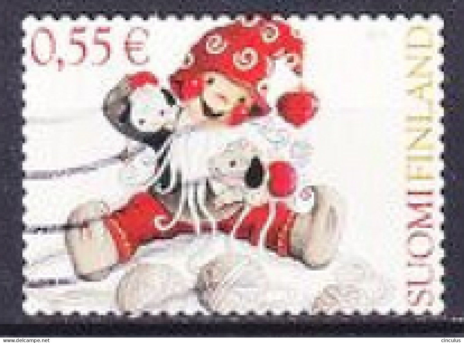 2011. Finland. Cuddly Christmas. Used. Mi. Nr. 2133 - Oblitérés