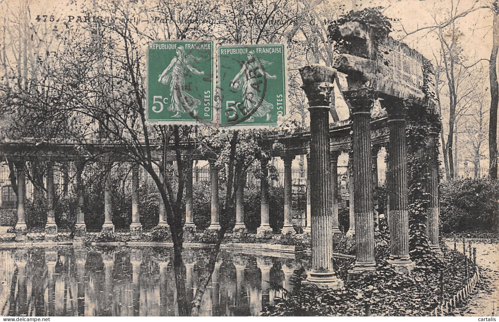 75-PARIS PARC MONCEAU-N°4190-H/0085 - Parks, Gärten