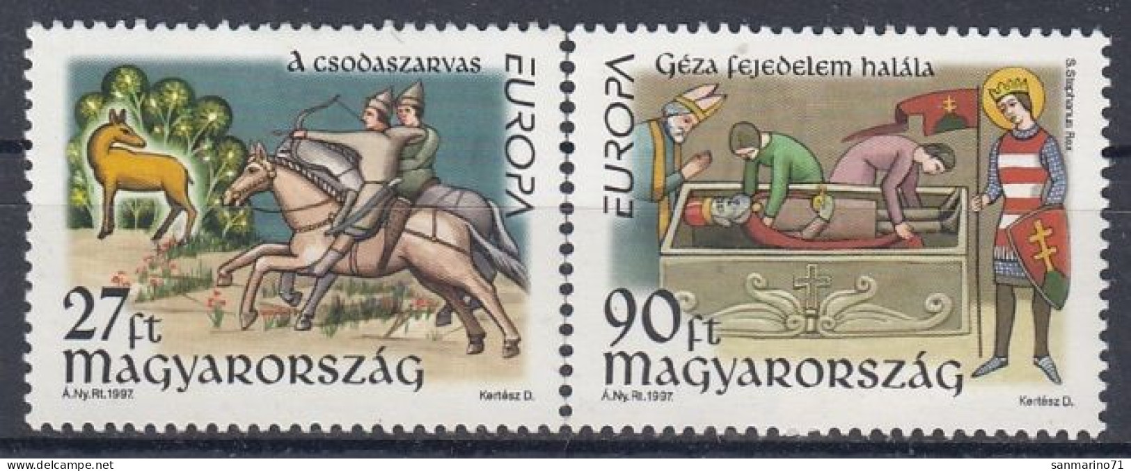 HUNGARY 4455-4456,unused - Andere & Zonder Classificatie