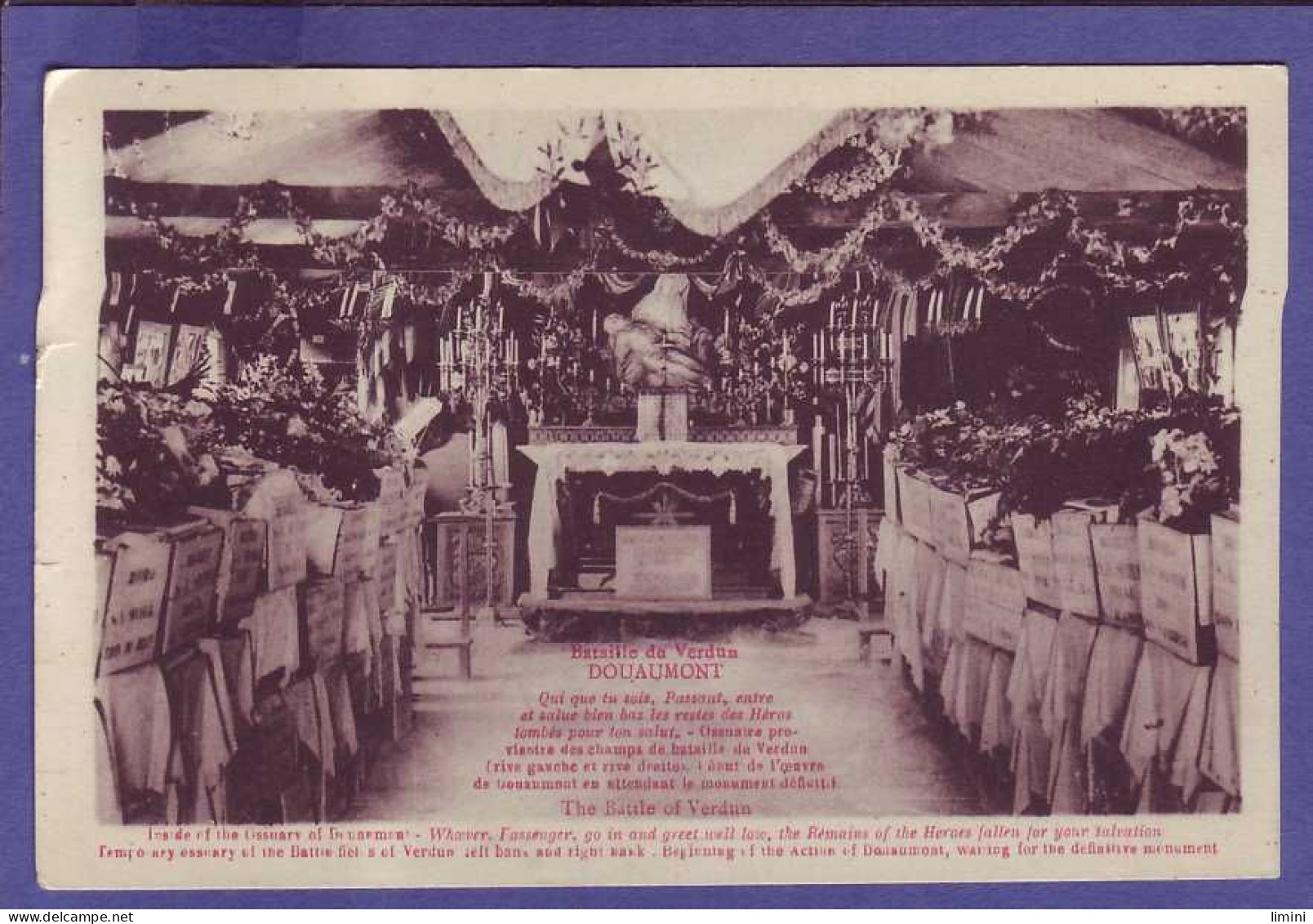 '55 - DOUAUMONT - INTERIEUR De L''OSSUAIRE - ' - Douaumont