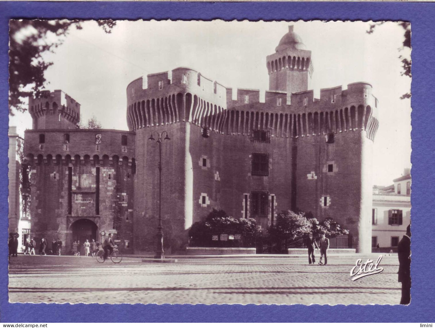 66 - PERPIGNAN - Le CASTILLET Et La PORTE NOTRE DAME -  ANIMÉE -   - Perpignan