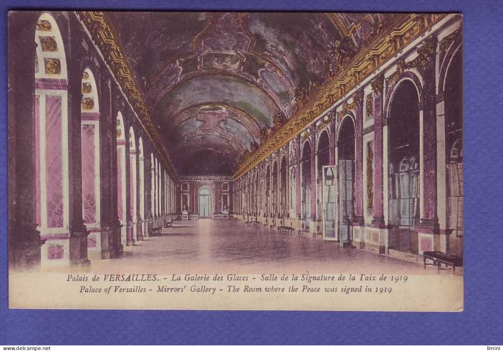 78 - VERSAILLES - GALERIE Des GLACES - COLORISÉE -  - Versailles