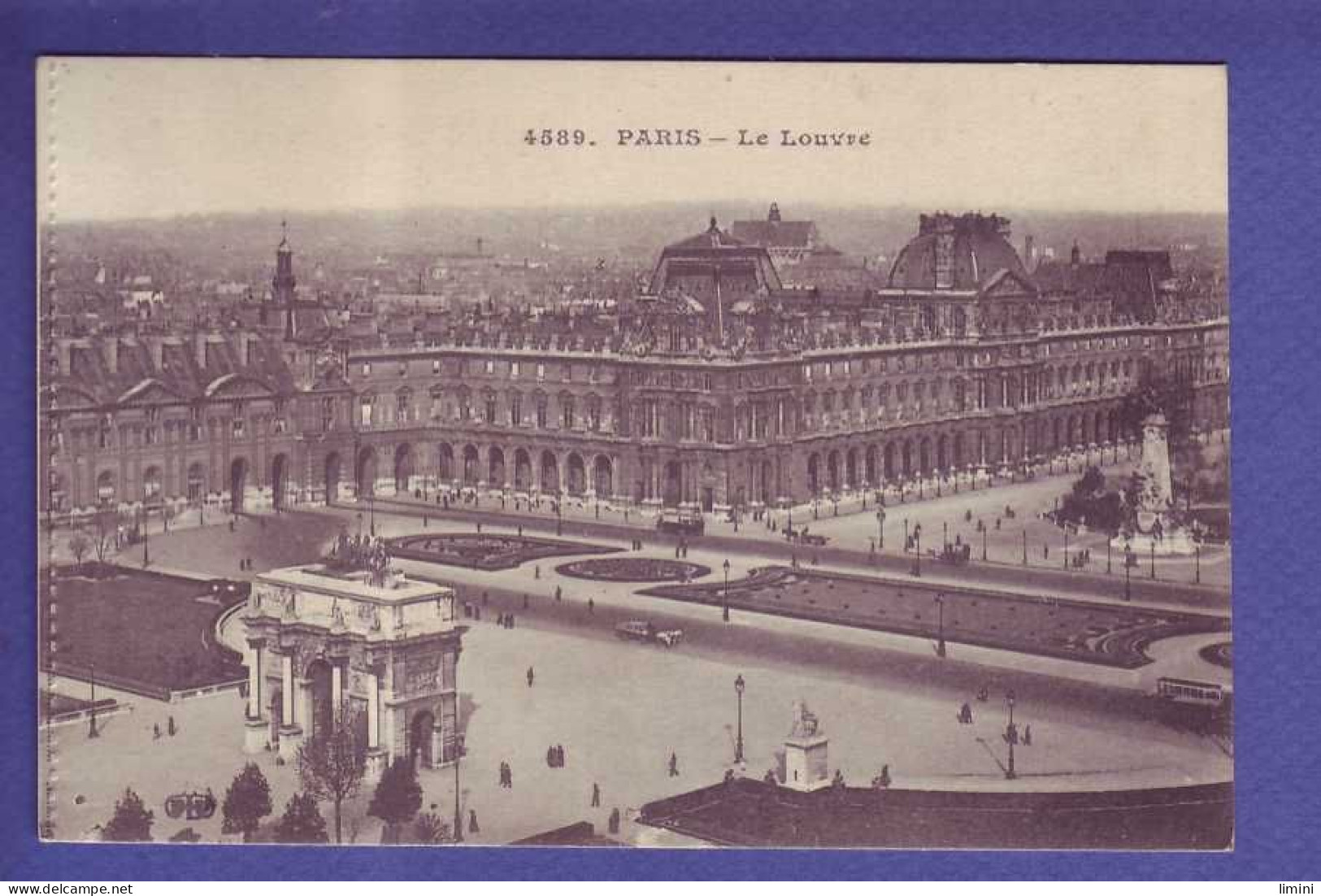 75 - PARIS - LE LOUVRE - ANIMÉE -  - Altri Monumenti, Edifici