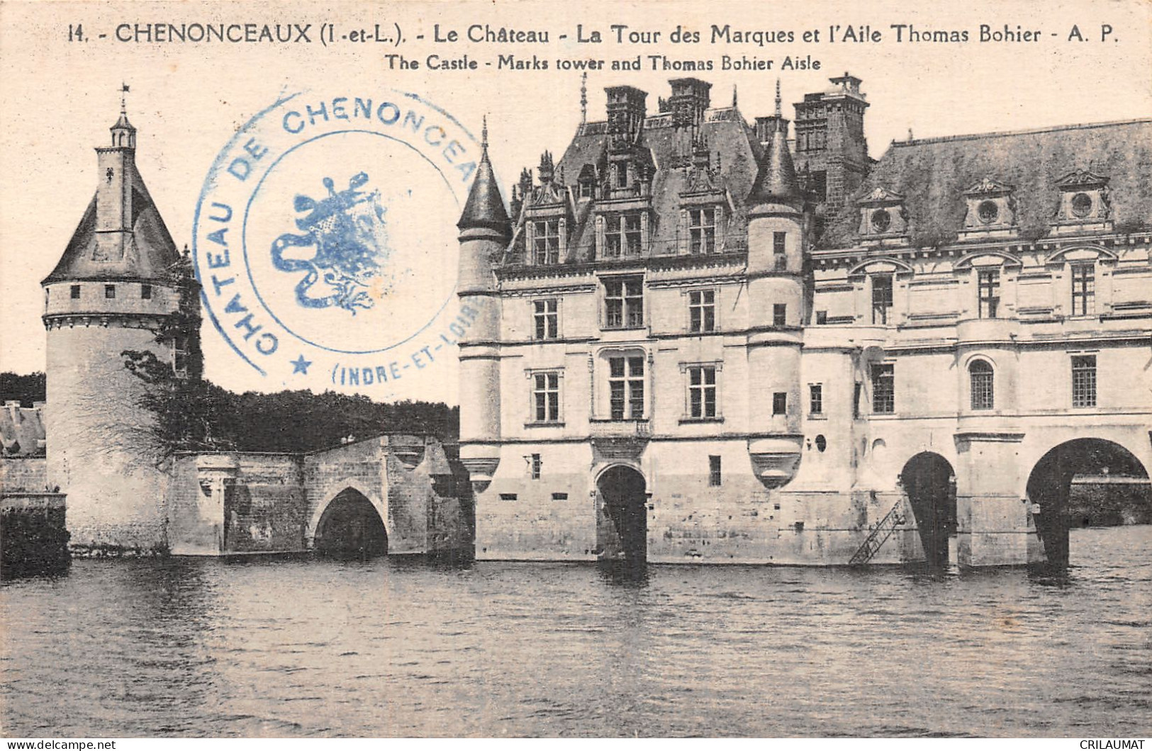 37-CHENONCEAUX LE CHÂTEAU-N°5138-A/0377 - Chenonceaux