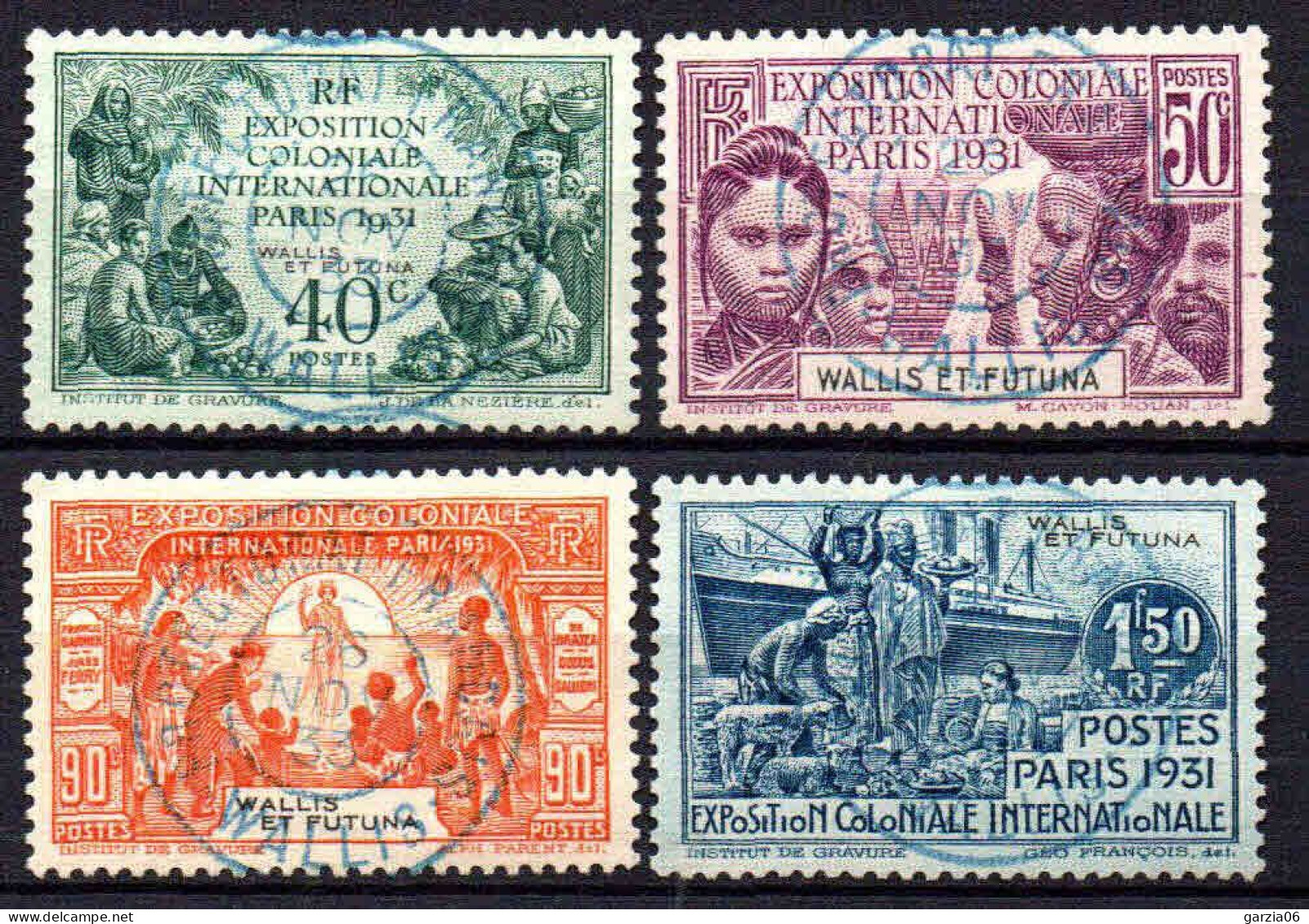 Wallis Et Futuna  - 1931 - Exposition Coloniale De Paris   - N° 66 à 69 - Oblit - Used - Oblitérés