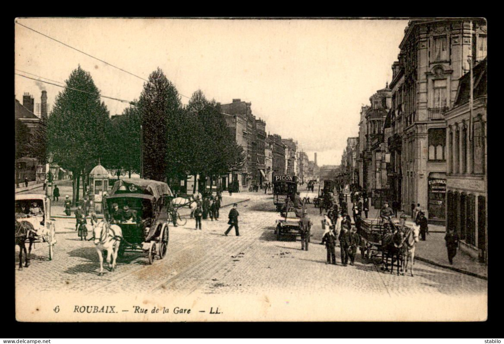 59 - ROUBAIX - RUE DE LA GARE - Roubaix