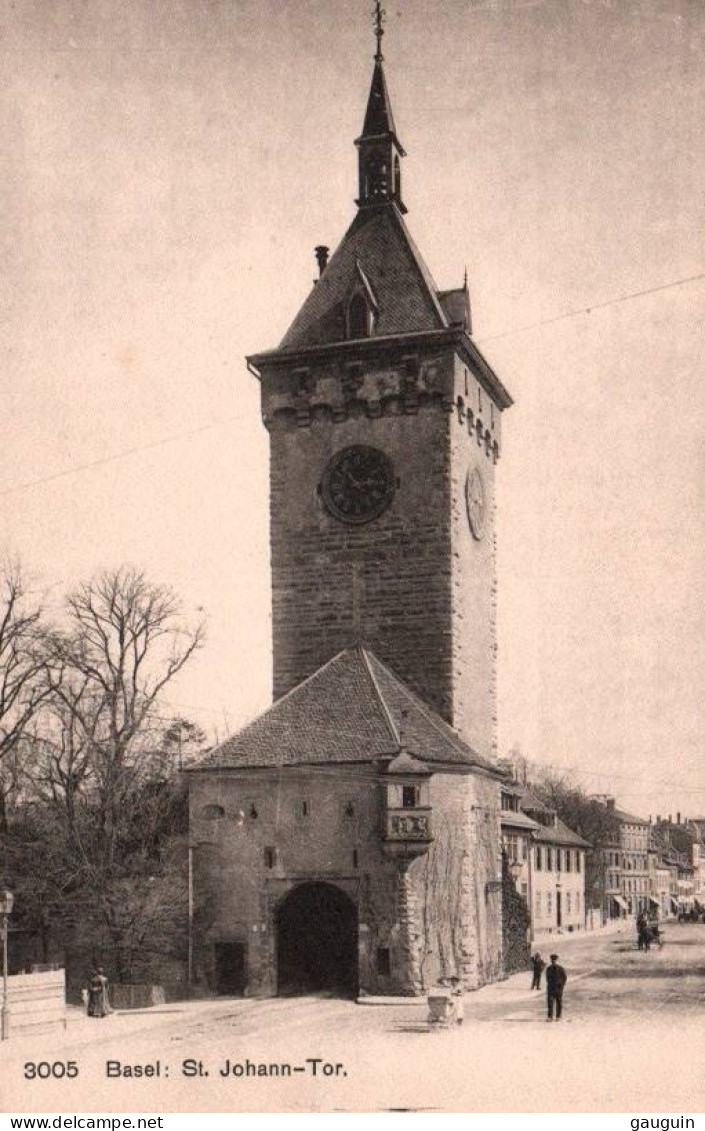 CPA - BÂLE - St JOHANN-Tor ... Edition Photo Franco-Suisse - Basel