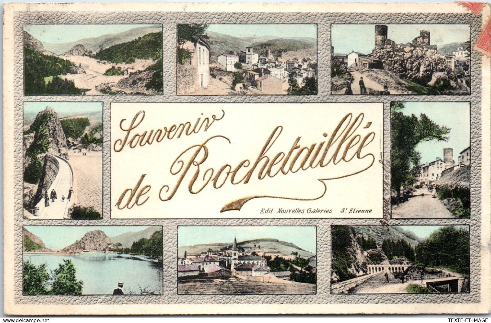 42 ROCHETAILLEE - Un Souvenir De Rochetaillee  - Rochetaillee