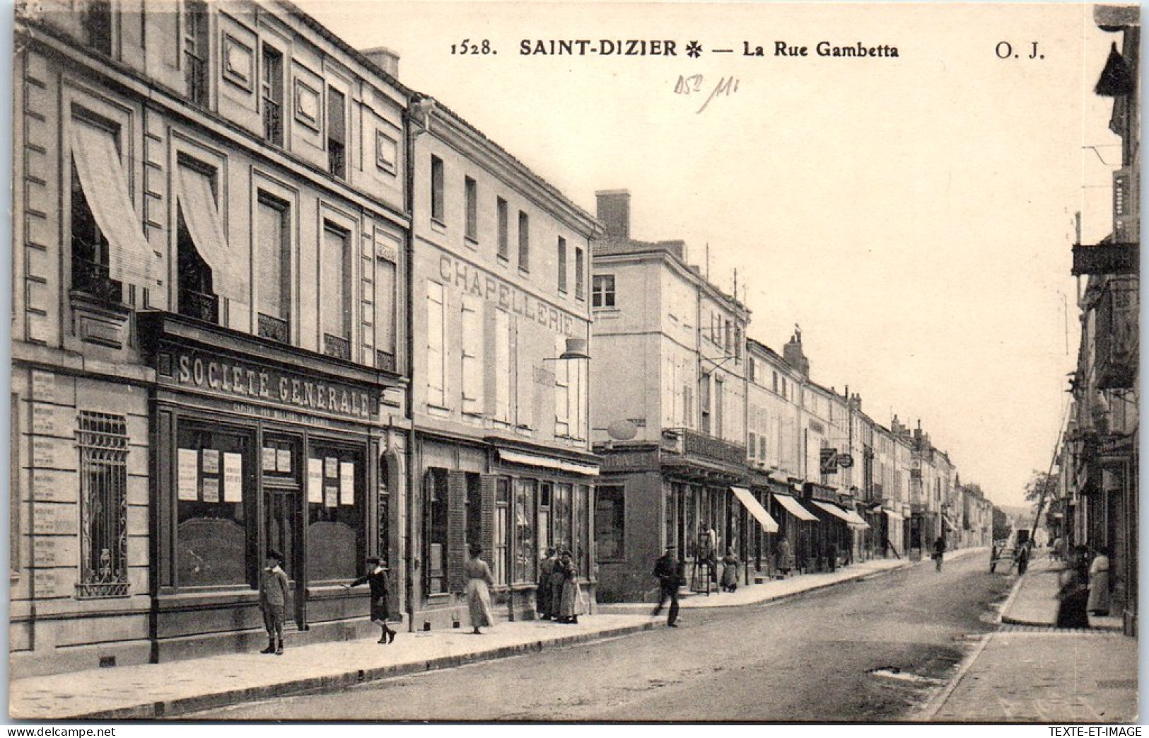 52 SAINT DIZIER - Vue De La Rue Gambetta -  - Saint Dizier