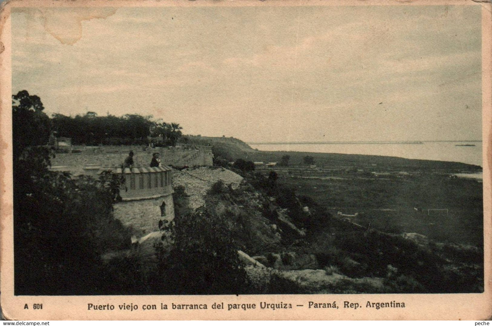 N° 2478 W -cpa Puerto Viejo Con La Baranca Del Parque Urquiza- - Argentinië