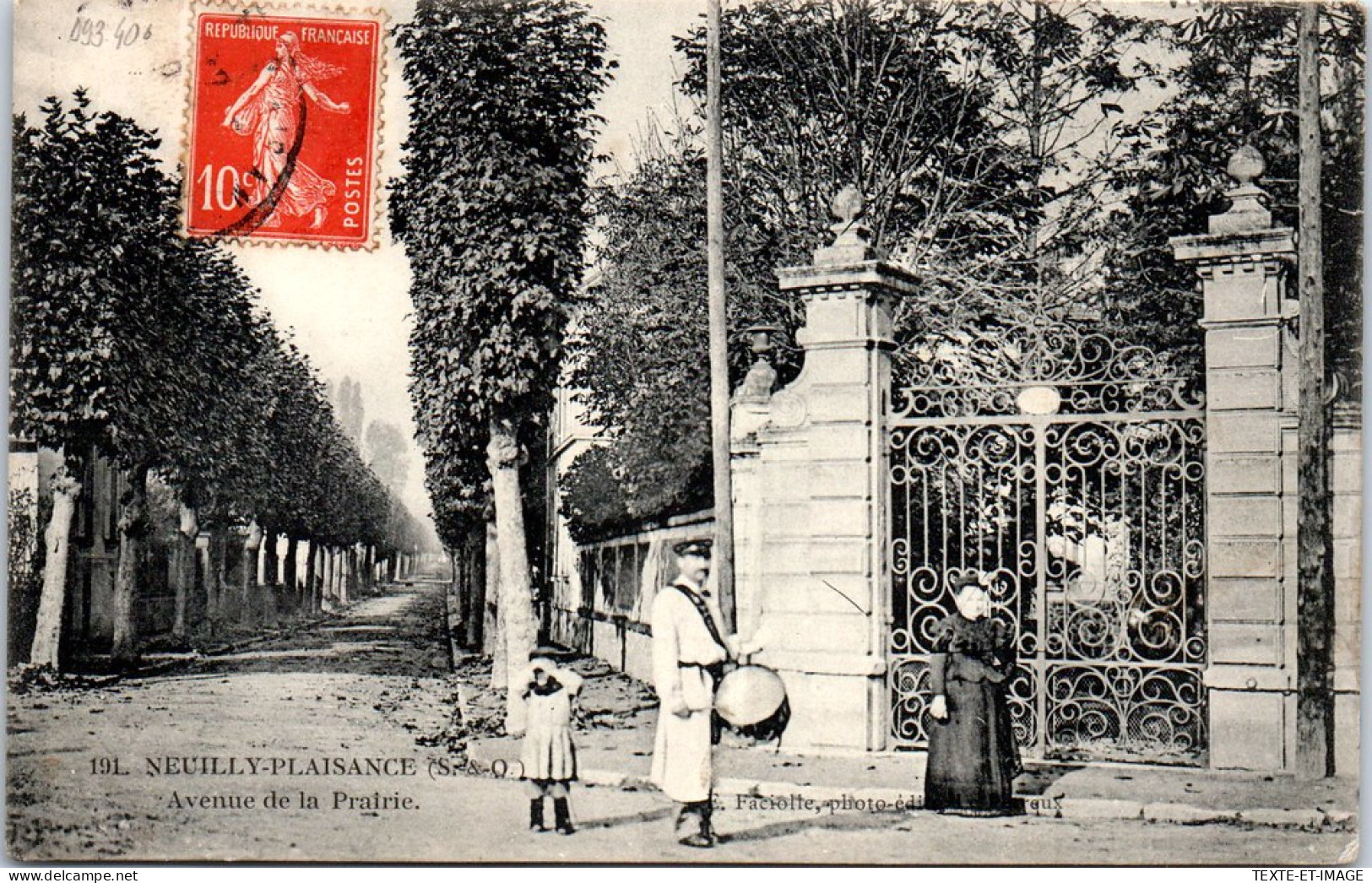 93 NEUILLY PLAISANCE - Avenue De La Prairie. - Neuilly Plaisance