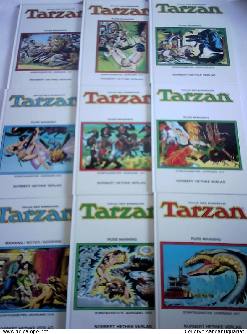 Tarzan. 9 Bände Von Rice Burroughs, Edgar - Unclassified