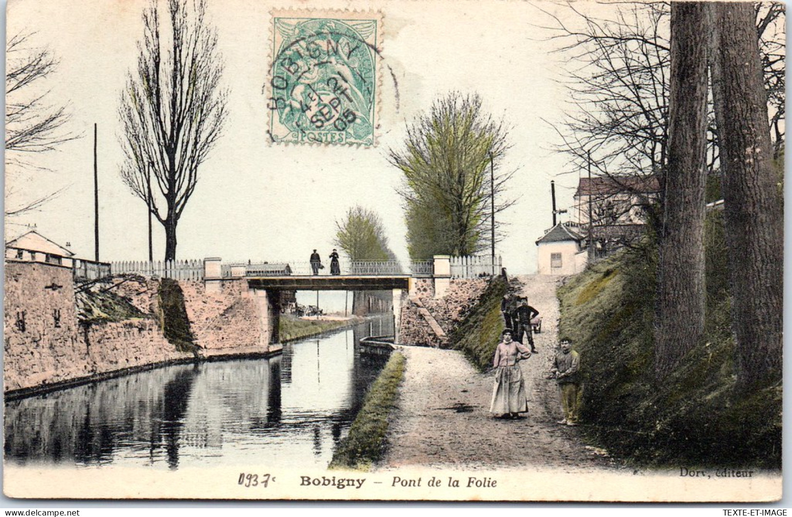 93 BOBIGNY - Le Pont De La Folie. - Bobigny