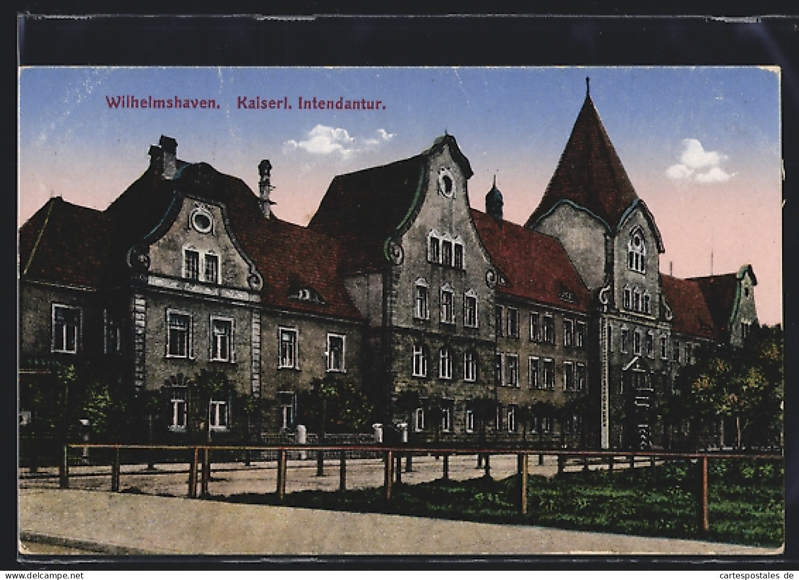 AK Wilhelmshaven, Kaiserliche Intendantur  - Wilhelmshaven