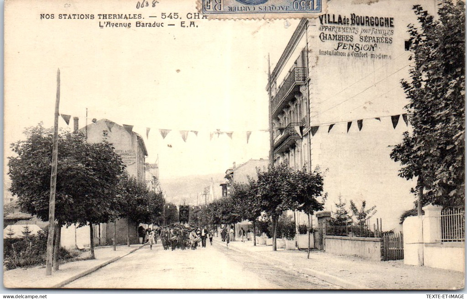 63 CHATELGUYON - L'avenue Baraduc  - Châtel-Guyon