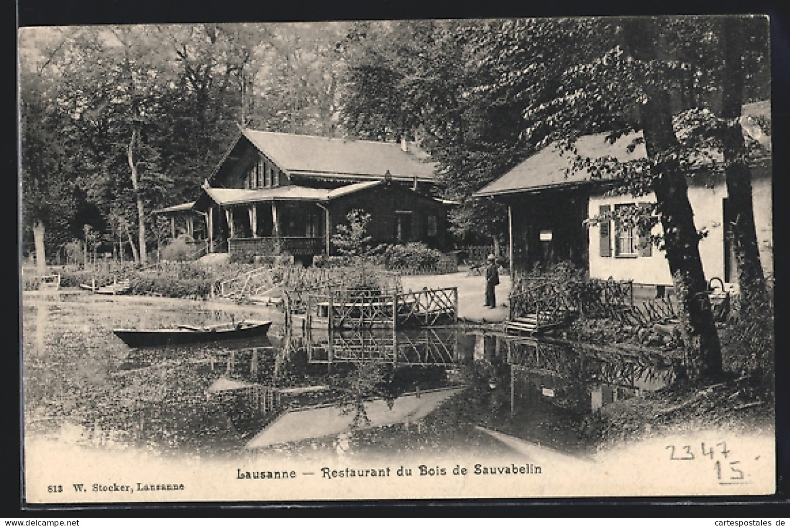 AK Lausanne, Restaurant Du Bois De Sauvabelin  - Lausanne