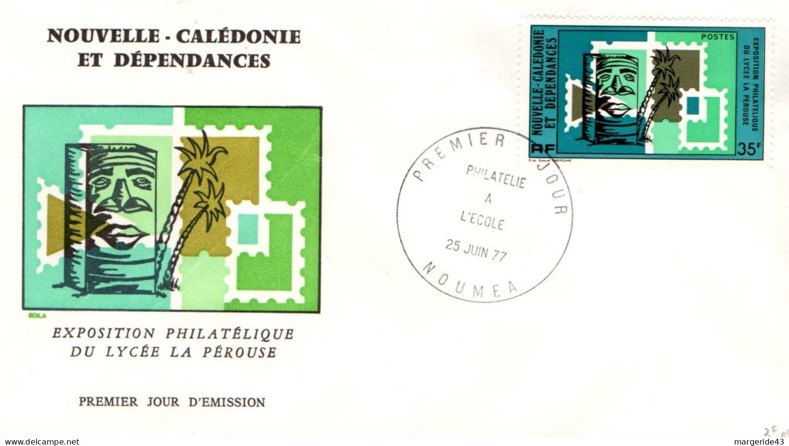 NOUVELLE CALEDONIE  LOT DE 59 FDC DIFFERENTES