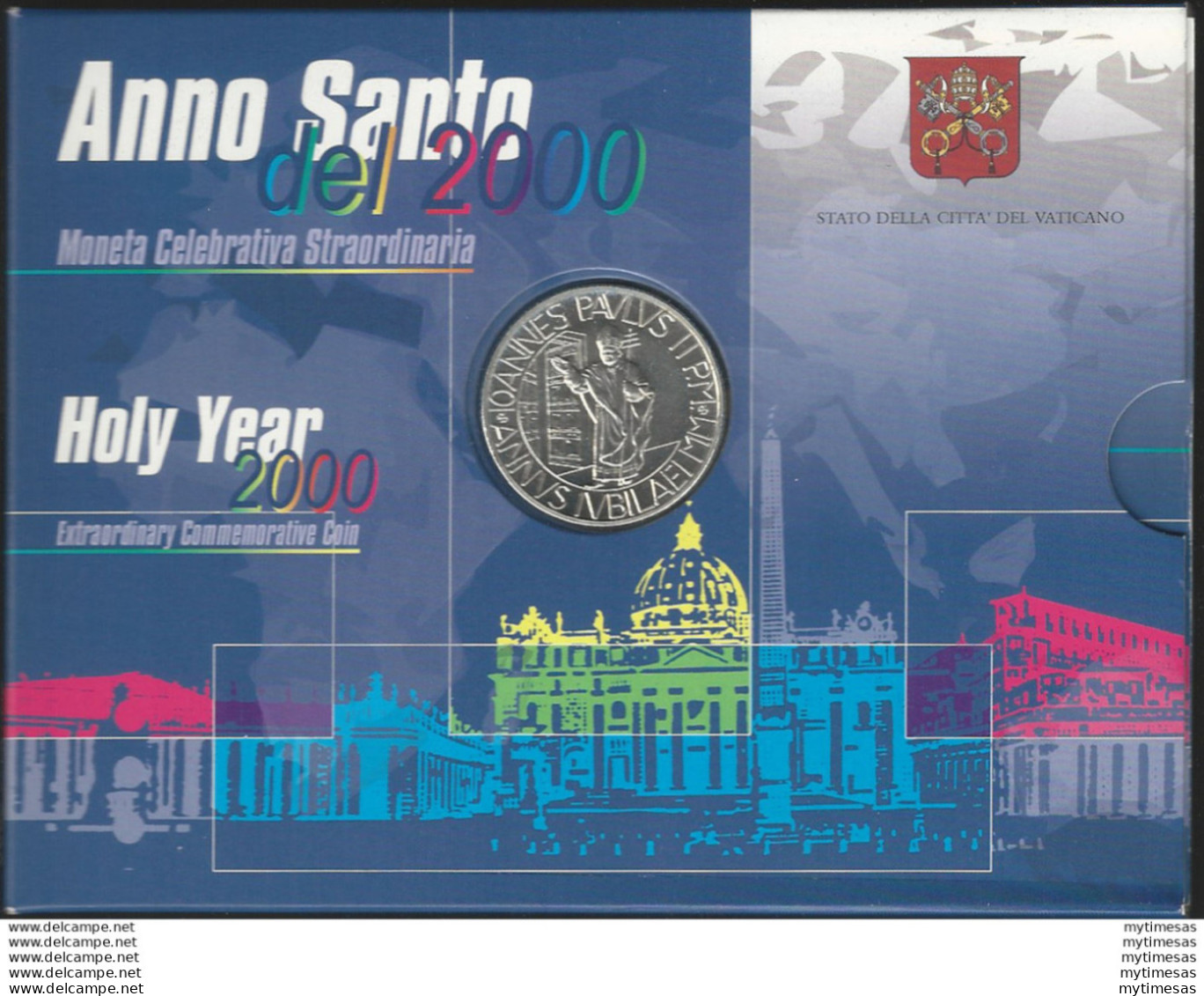 2000 Città Del Vaticano Anno Santo Lire 2000 FDC - Vaticaanstad