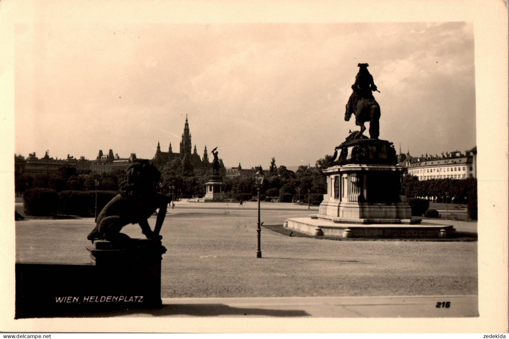 H2262 - TOP Wien - Heldenplatz Denkmal - Autres & Non Classés