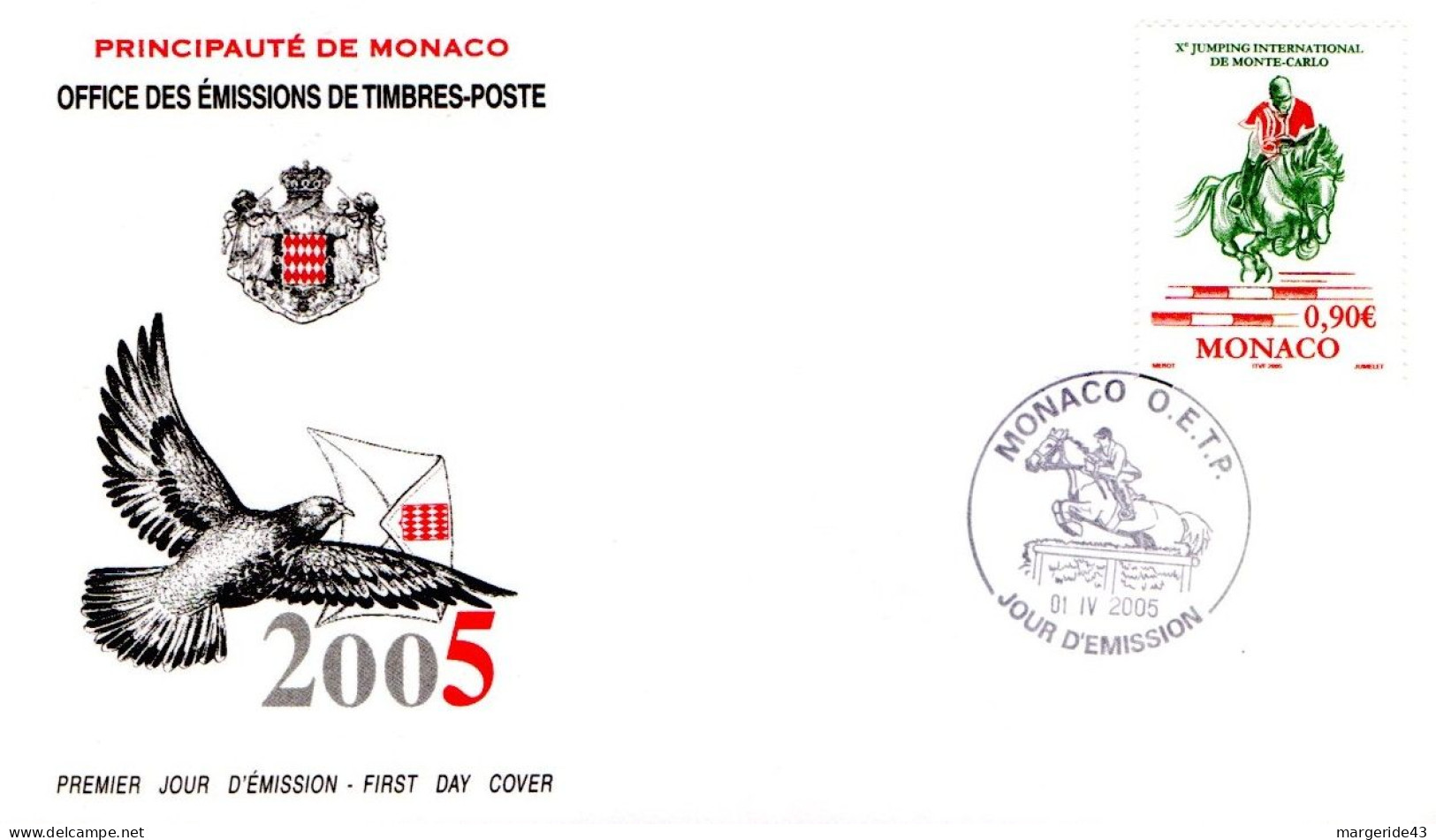 MONACO  LOT DE 34 FDC DIFFERENTES