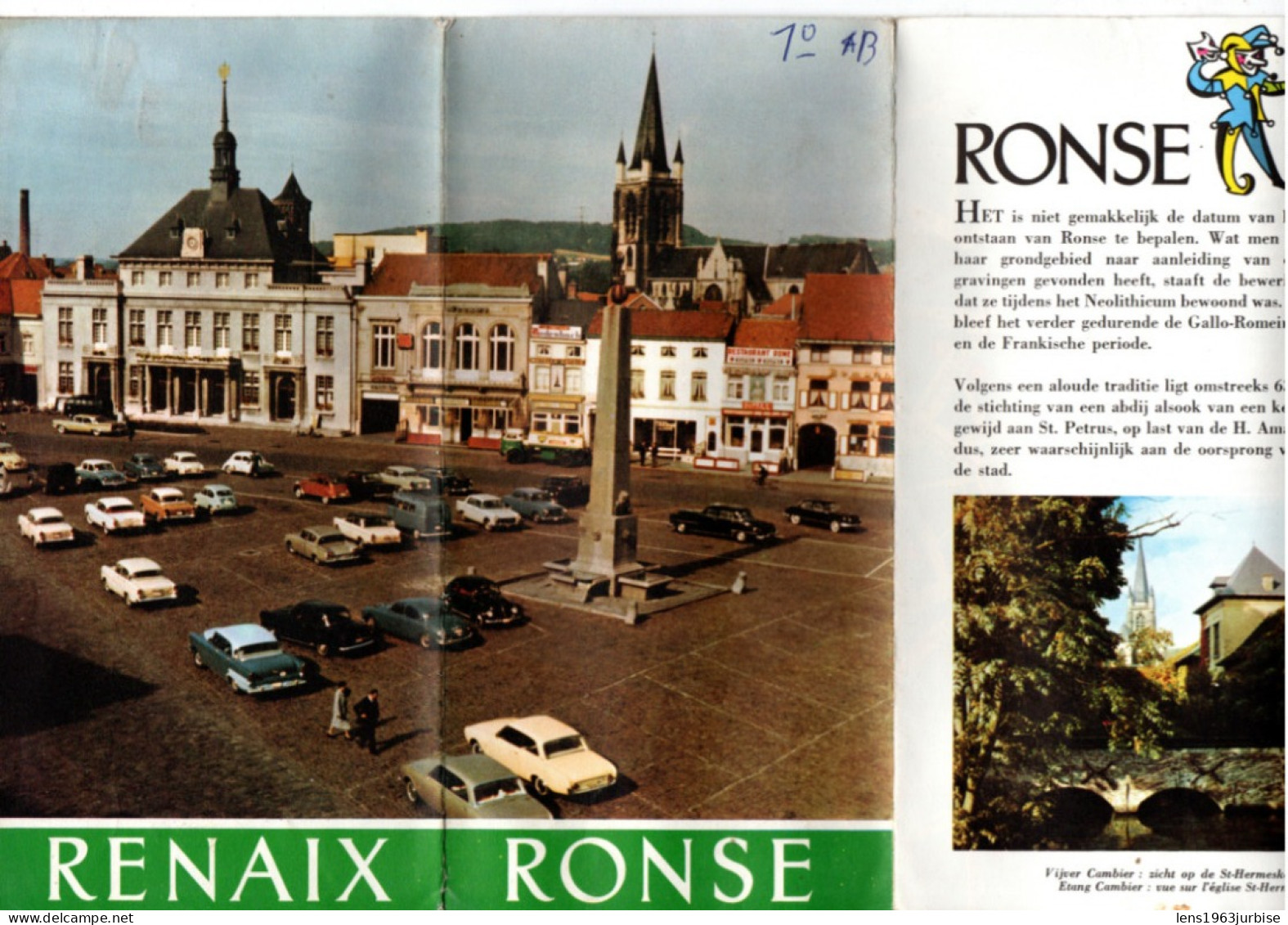 Ronse - Renaix - Dépliants Touristiques