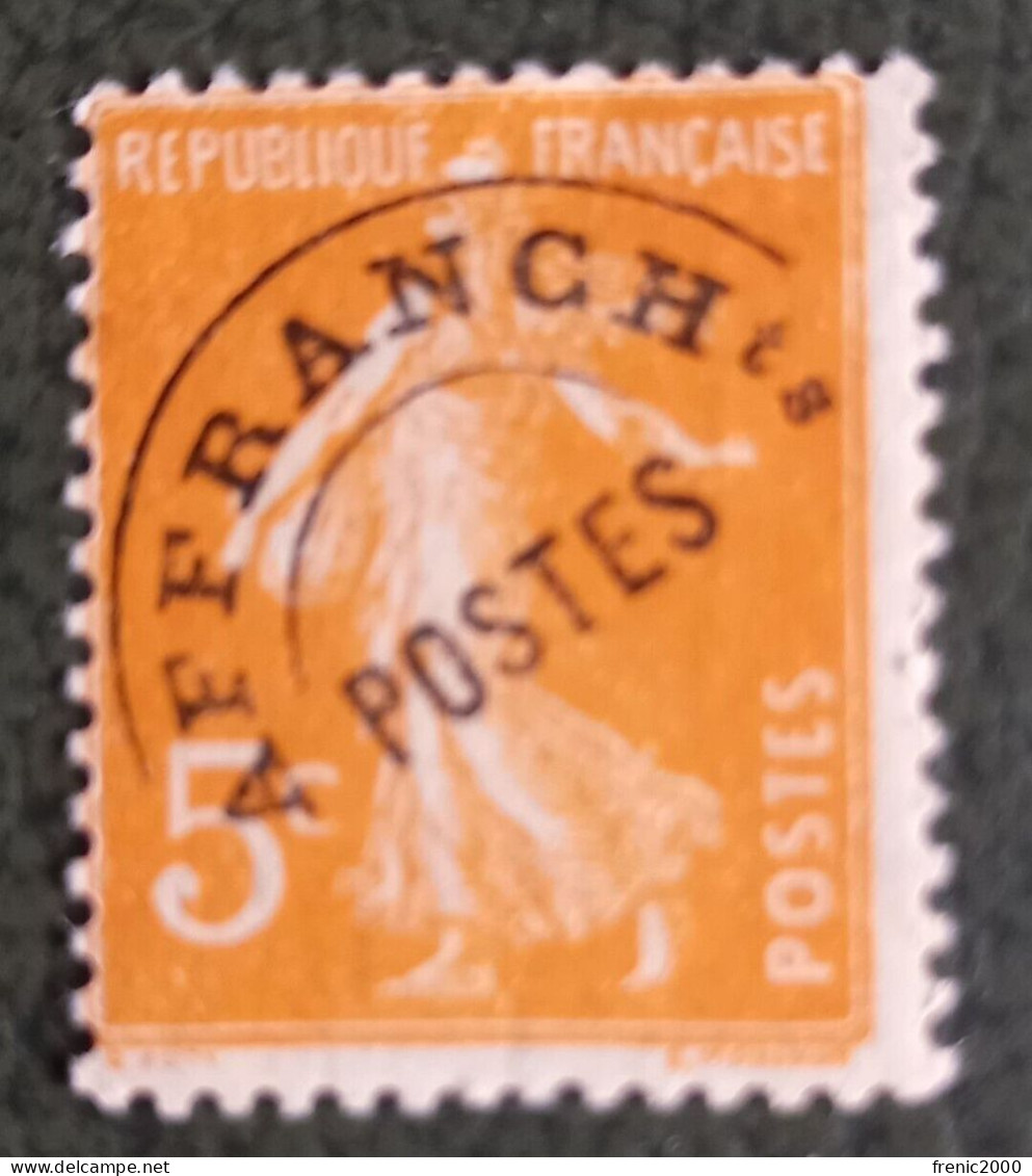 TF 044 - Timbre France Préoblitéré 50 * MLH - 1893-1947