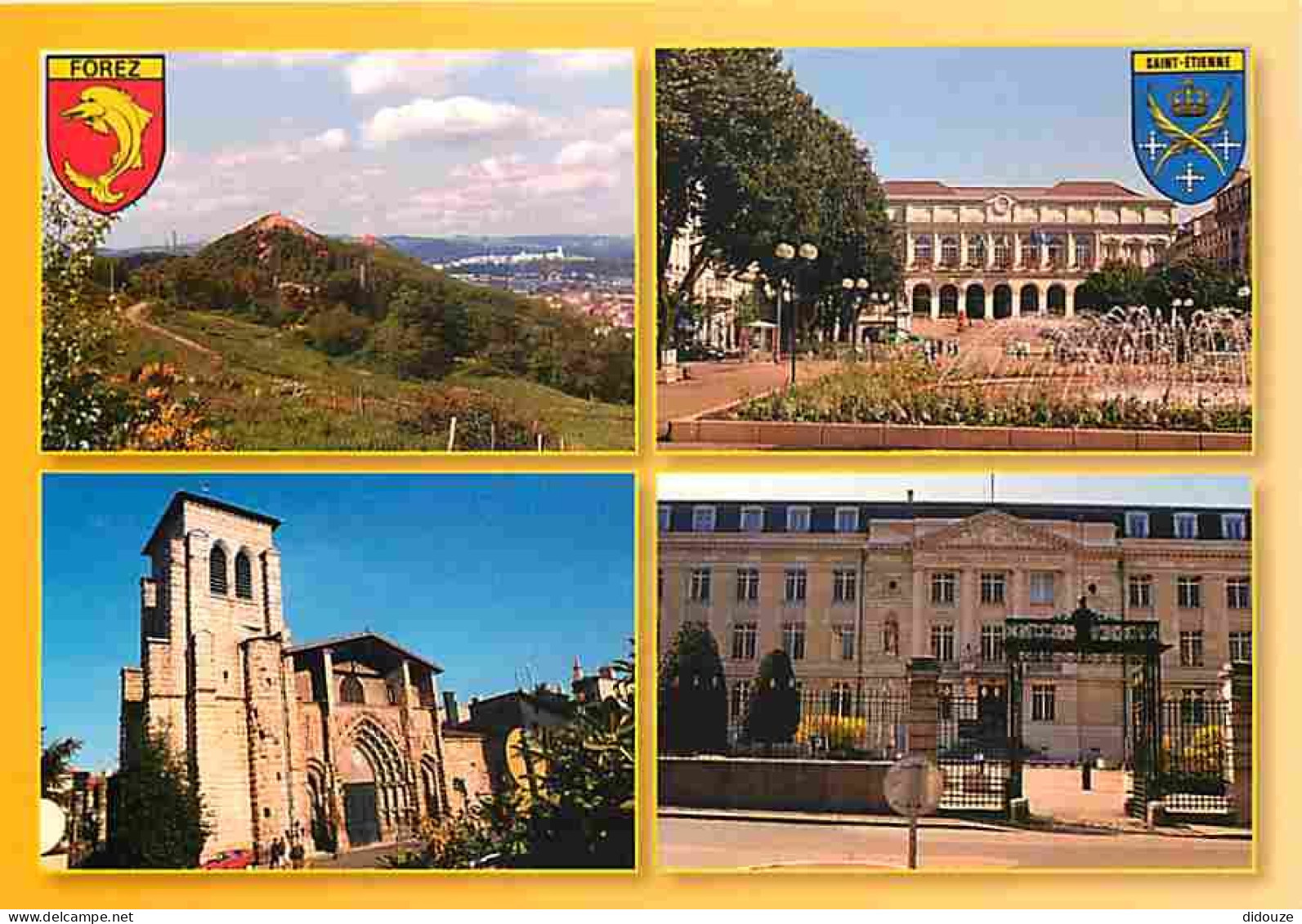 42 - Saint-Etienne - Multivues - Blasons - Carte Neuve - CPM - Voir Scans Recto-Verso - Saint Etienne